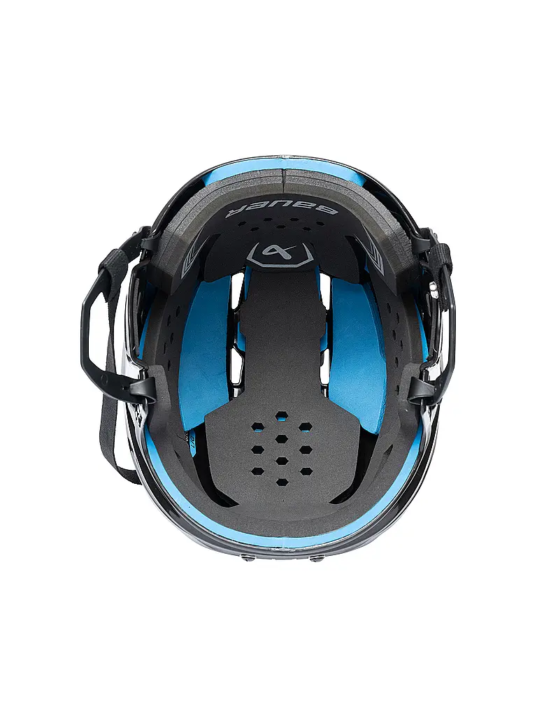 BAUER | Casco de hockey sobre hielo Re-Akt 55 para hombre con rejilla | 