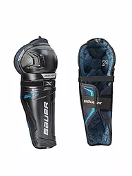 BAUER | Espinilleras de hockey X Shin Guard SR/INT | Negro