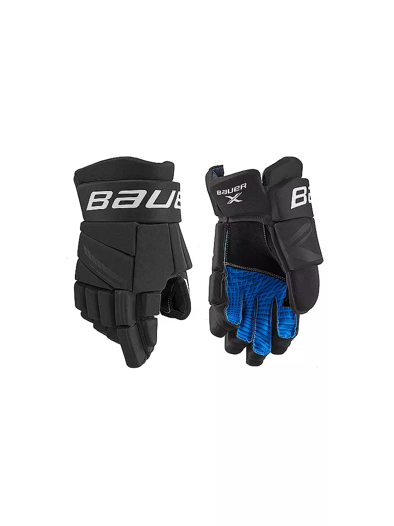 BAUER | Guantes de hockey para hombre X Glove Senior | Negro