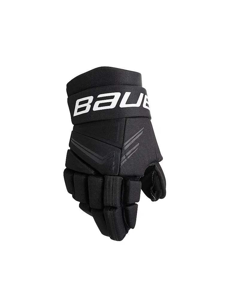 BAUER | Guantes de hockey sobre hielo para jóvenes X 2.0 | Negro