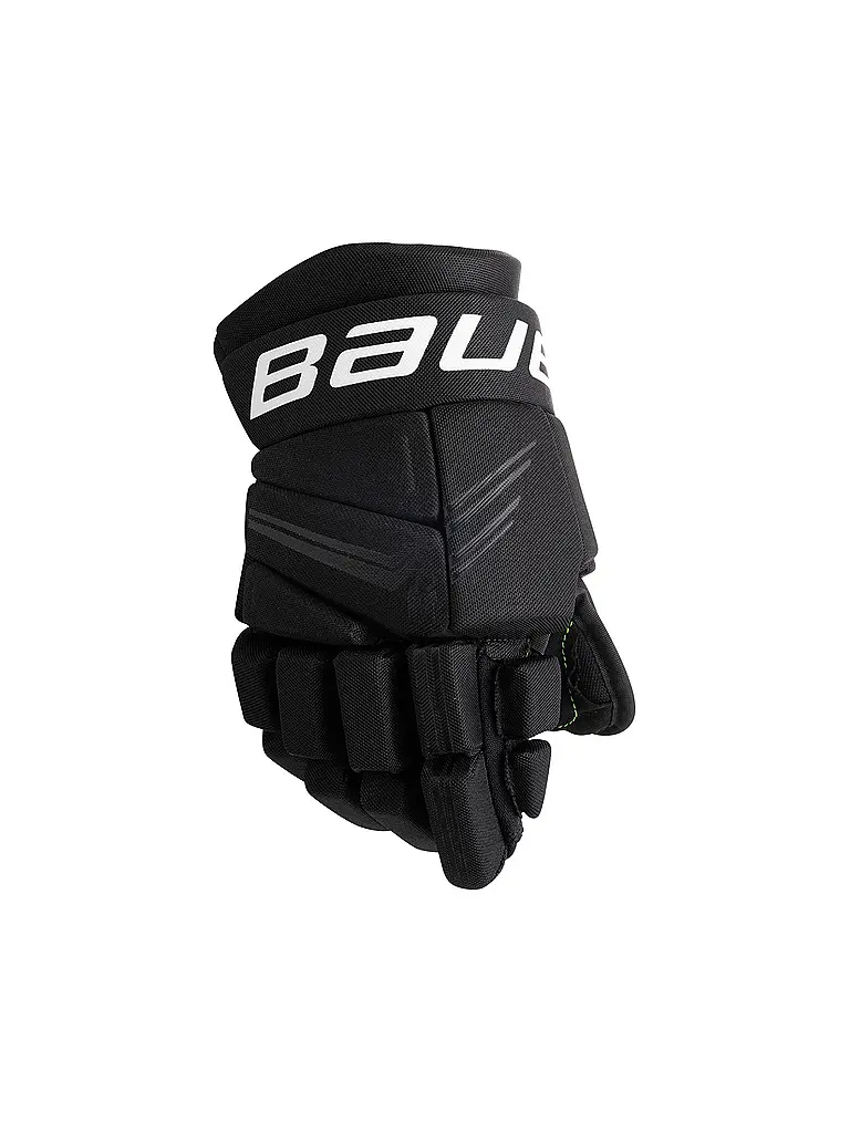 BAUER | Guantes de hockey sobre hielo para niños X 2.0 | Negro