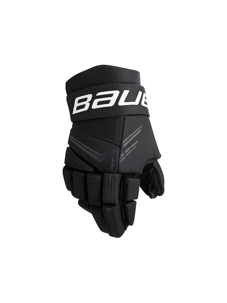 BAUER | Guantes de hockey sobre hielo X 2.0 para hombre | Negro