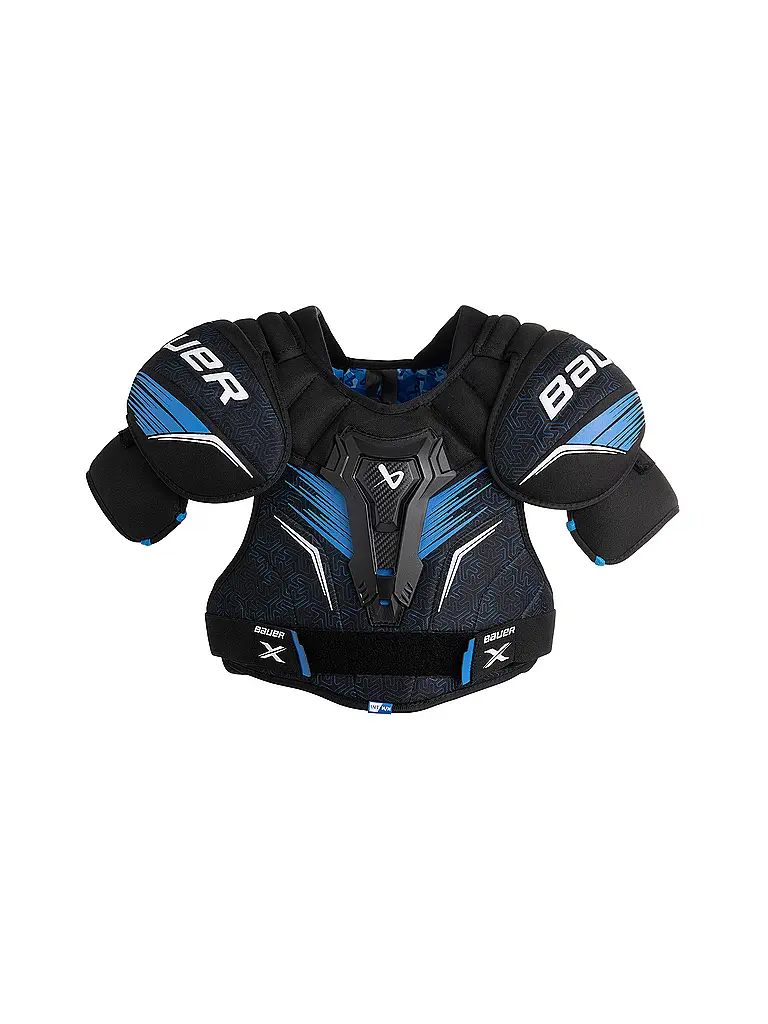 BAUER | Hombreras de hockey sobre hielo para jóvenes X 2.0 | Negro