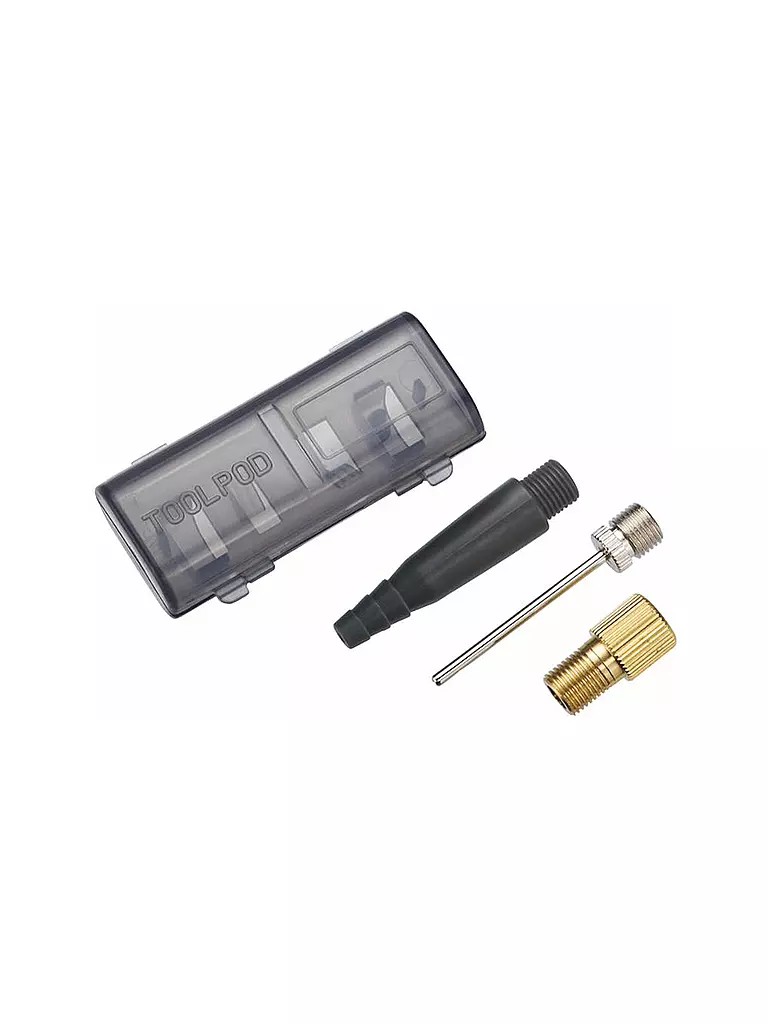 BBB | Juego de adaptadores para bomba de bicicleta Valvekit BFP-90 | Plata