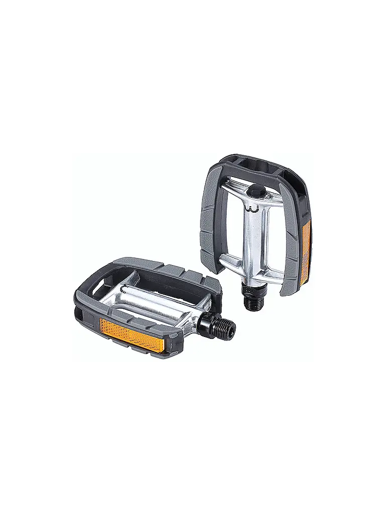 BBB | Pedal de trekking ComfortLight BPD-43 para bicicleta con eje CroMo | Negro