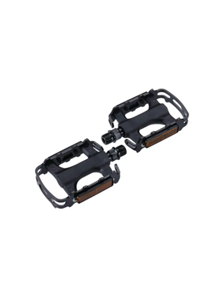 BBB | Pedales de MTB para bicicleta Mount & Go 2.0 BPD-15B con eje CroMo | Negro
