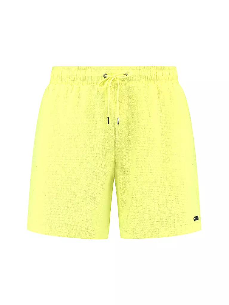 BEACHLIFE | Badeshort para hombre | Amarillo