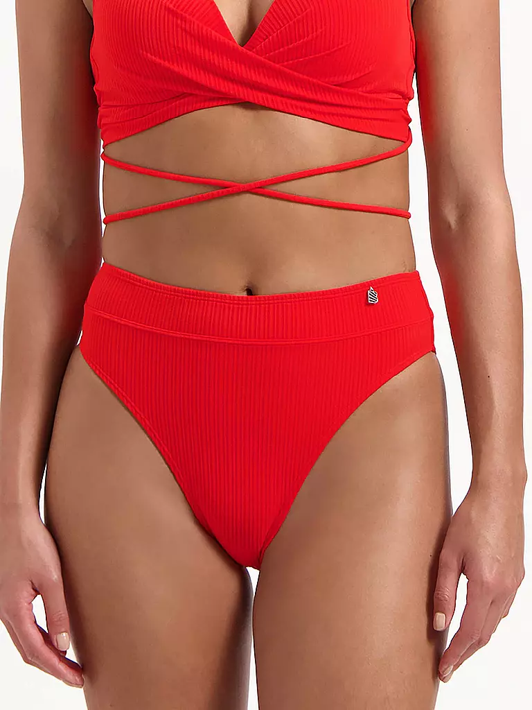 BEACHLIFE | Damen Bikinihose Fiery Red | Rojo