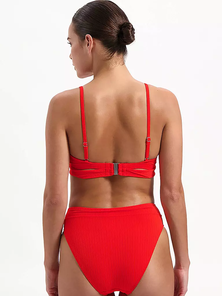 BEACHLIFE | Damen Bikinihose Fiery Red | Rojo