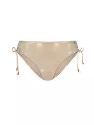 BEACHLIFE | Damen Bikinihose Gold Champagne lace-up | Oro