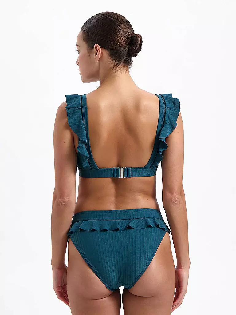 BEACHLIFE | Damen Bikinihose Reflecting Pond | Petróleo