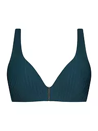 BEACHLIFE | Damen Bikinioberteil Reflecting Pond | Petróleo