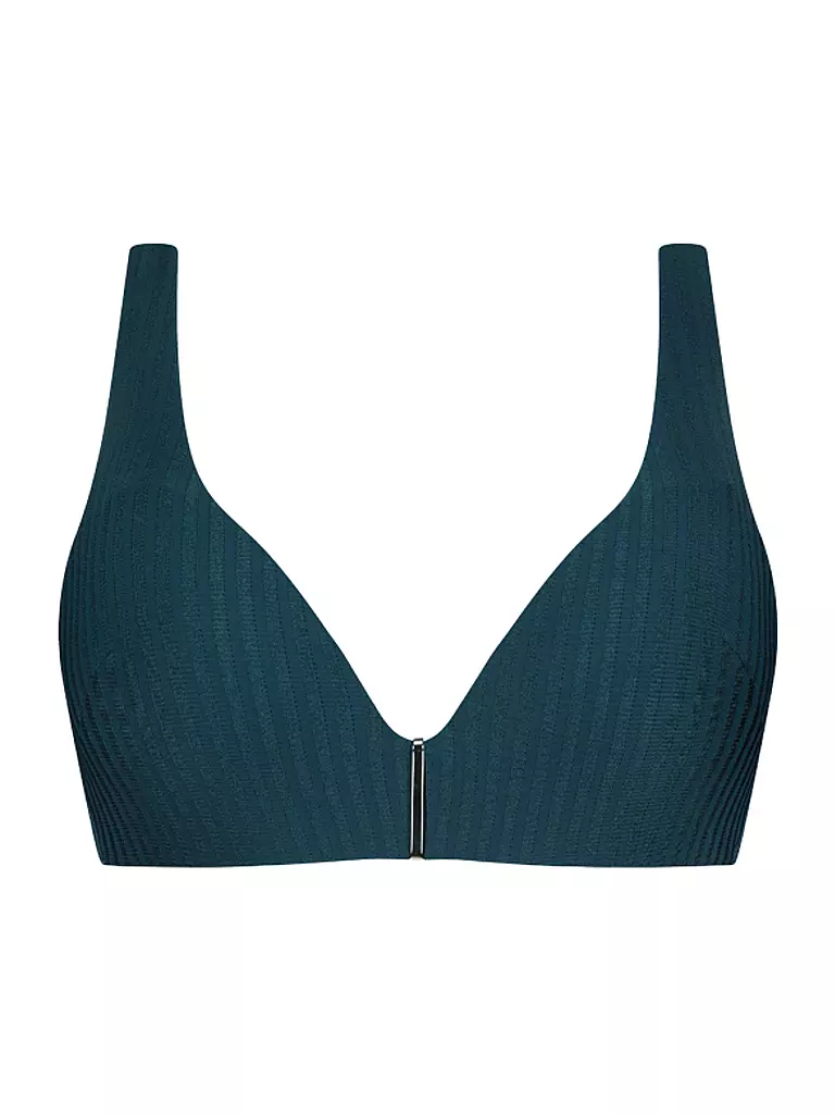 BEACHLIFE | Damen Bikinioberteil Reflecting Pond | Petróleo