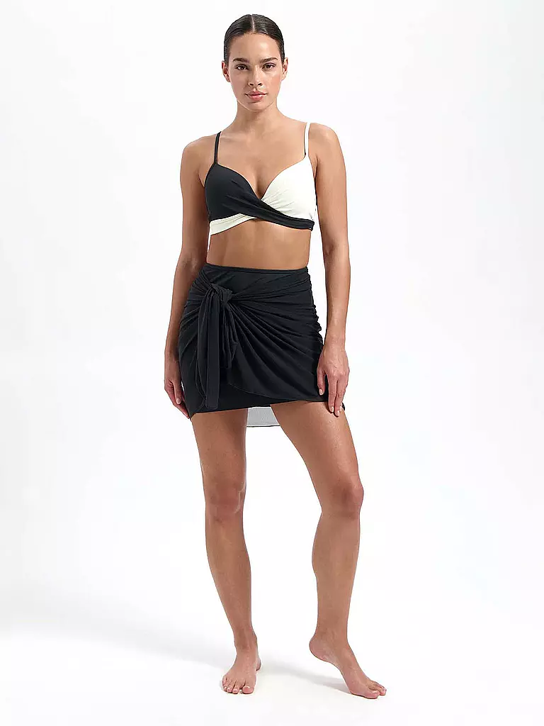BEACHLIFE | Falda de mujer Vanilla and Black | Negro