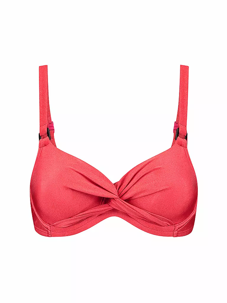 BEACHLIFE | Top de bikini para mujer Red Shine | Rojo