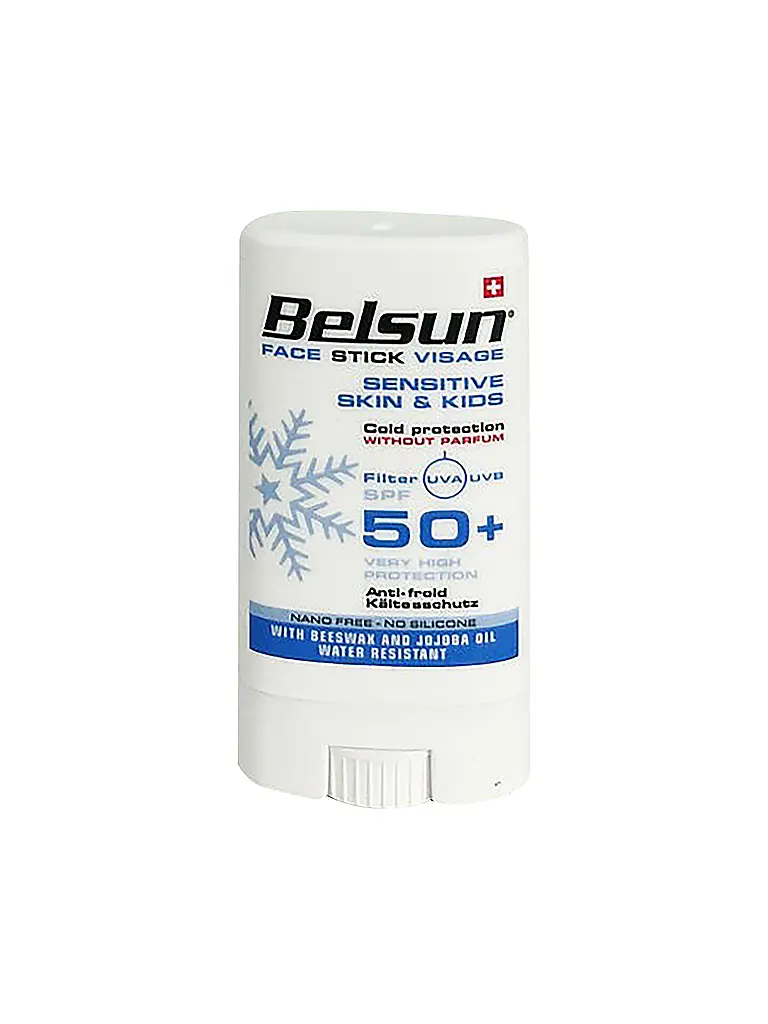 BELSUN | Face Stick Roll-up 15ml - F50+ | Blanco
