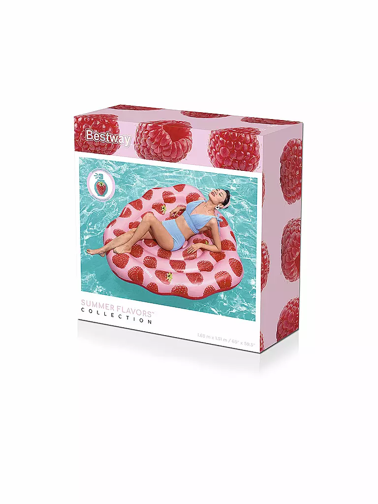 BESTWAY | Duftende aufblasbare Schwimminsel | Rojo