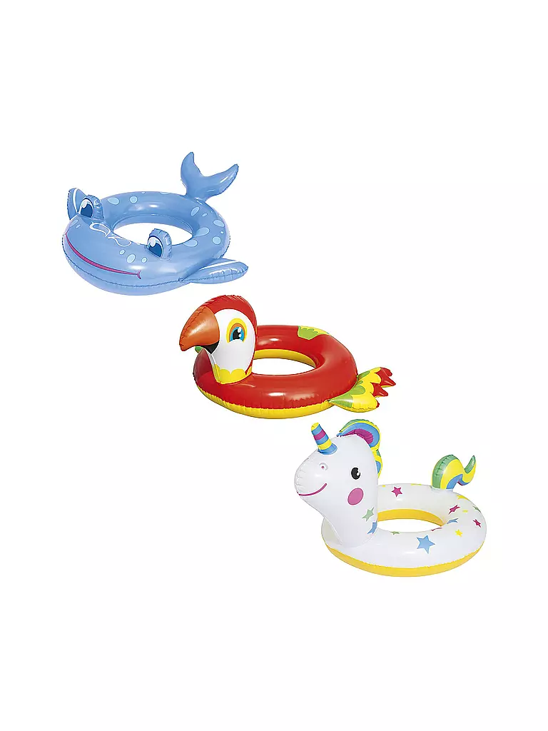 BESTWAY | Flotador inflable con forma de animal | Multicolor