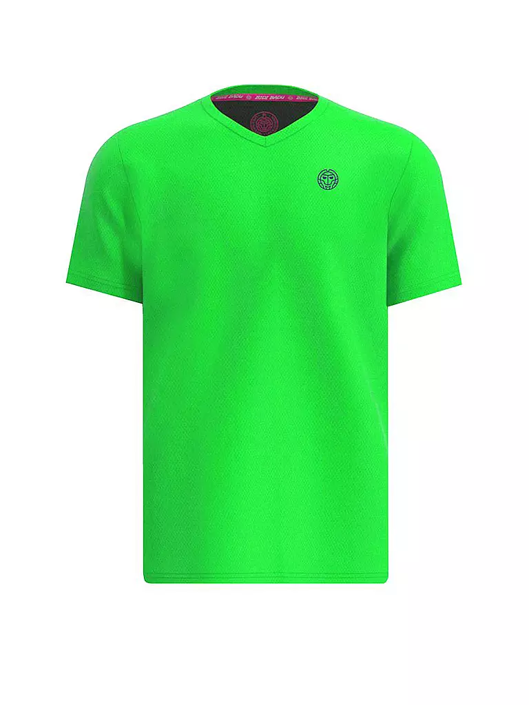 BIDI BADU | Camiseta de tenis para hombre Crew Inside Out | Verde