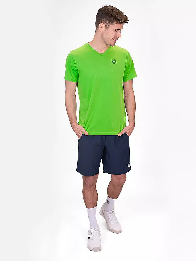 BIDI BADU | Camiseta de tenis para hombre Crew Inside Out | Verde