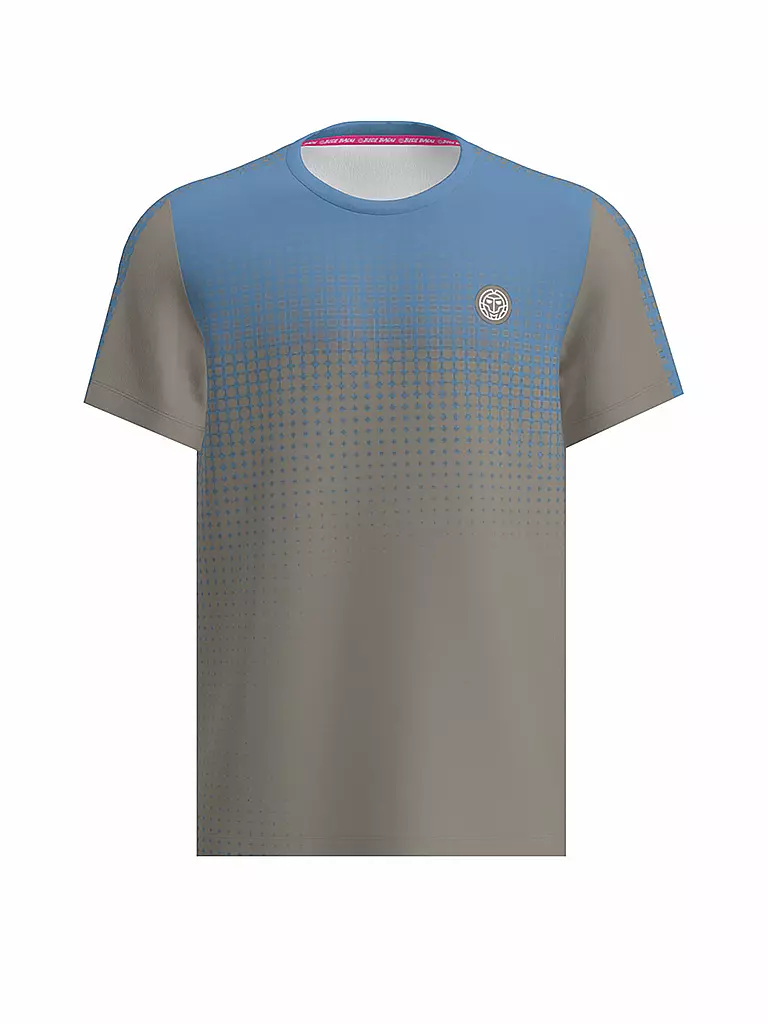 BIDI BADU | Camiseta de tenis para hombre Spectrum | Camel