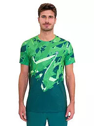BIDI BADU | Camiseta de tenis para hombre Spike | Verde oscuro