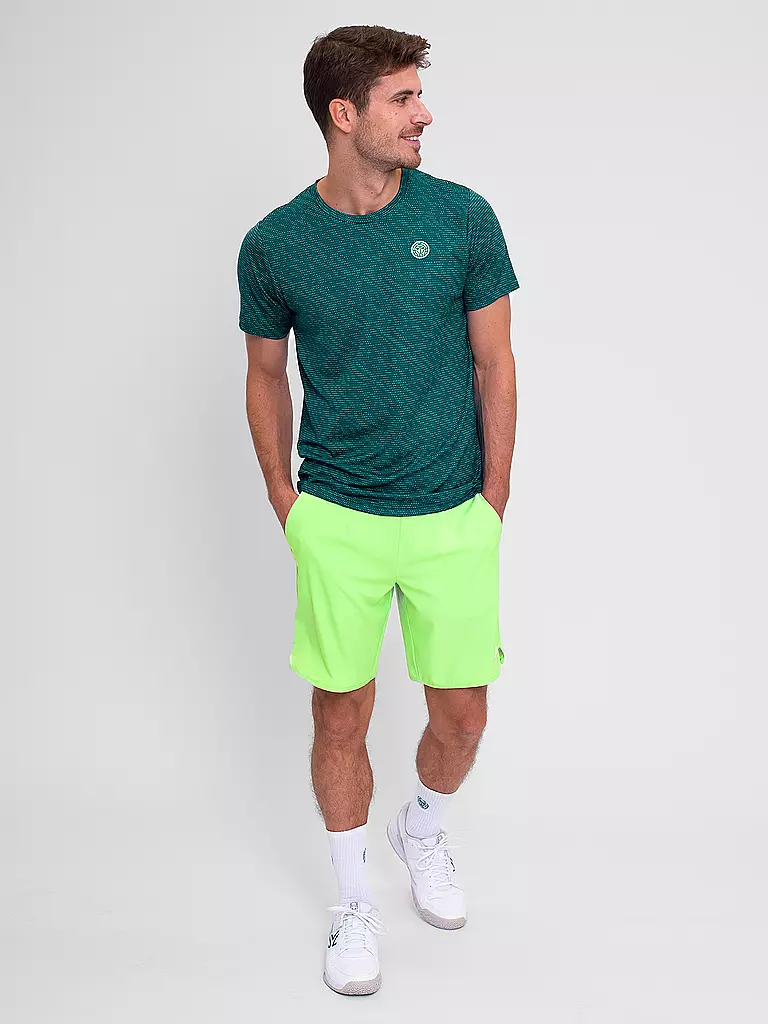 BIDI BADU | Camiseta de tenis para hombre | Verde oscuro