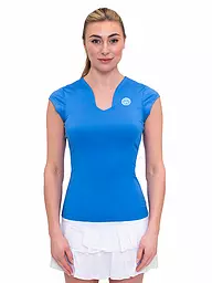 BIDI BADU | Damen Tennisshirt Crew | Azul