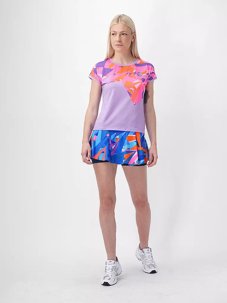 BIDI BADU | Camiseta de tenis para mujer Spike | Lila