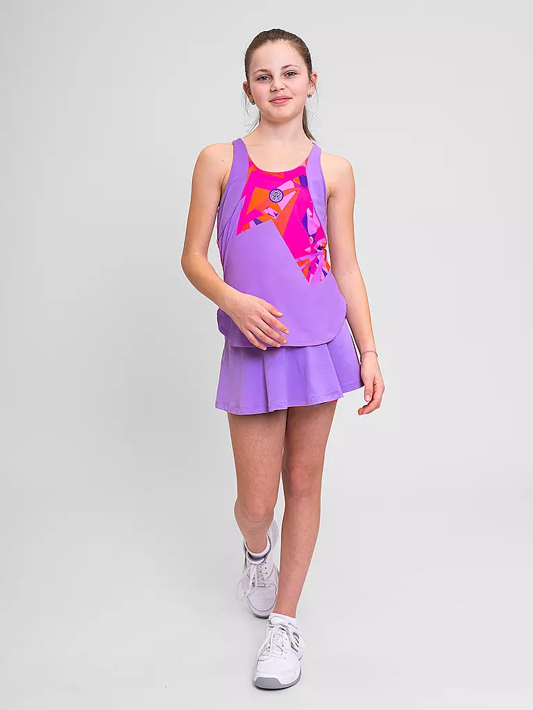 BIDI BADU | Camiseta de tenis para niña Spike | Lila