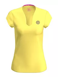 BIDI BADU | Camiseta de tenis Spectrum para mujer | Amarillo
