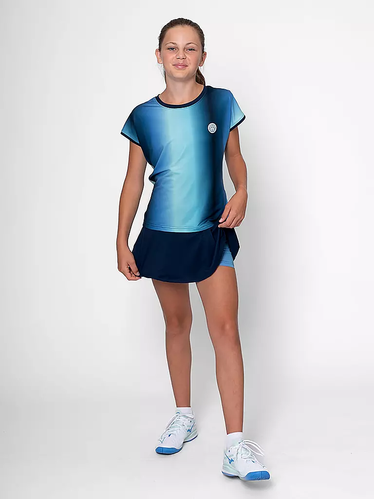 BIDI BADU | Camiseta de tenis Spectrum para niña | Azul