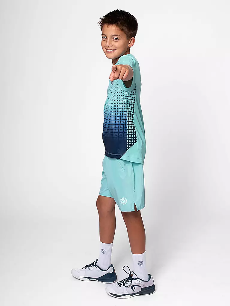 BIDI BADU | Camiseta de tenis Spectrum para niños | Azul