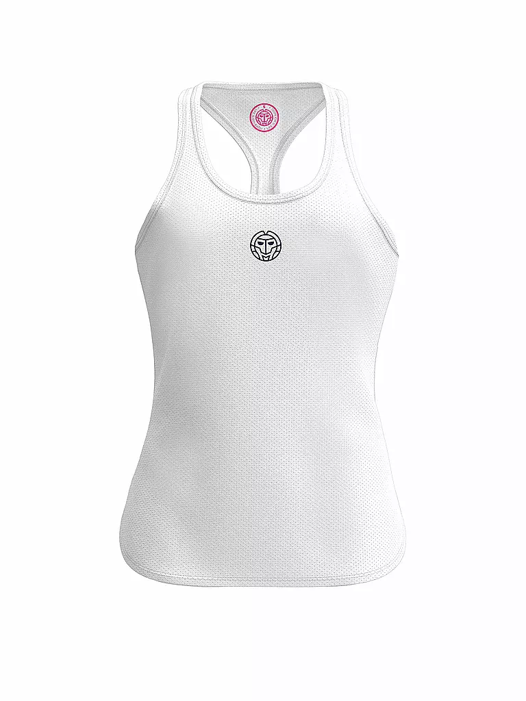 BIDI BADU | Camiseta de tirantes de tenis para mujer Beach Spirit | Blanco