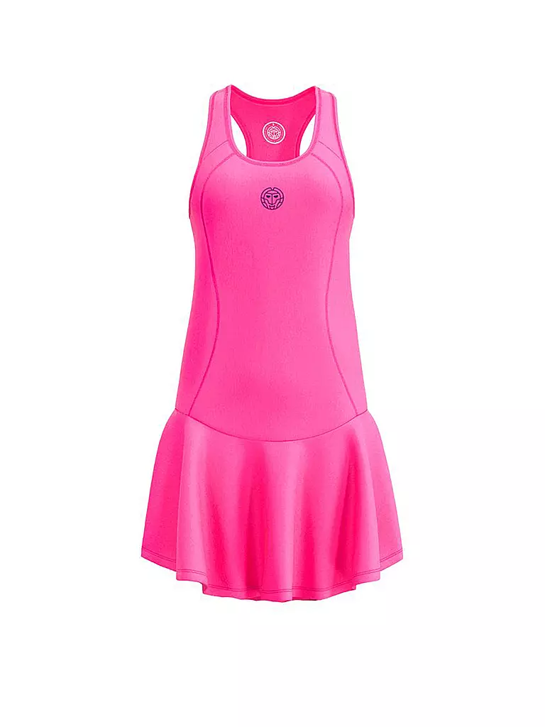 BIDI BADU | Damen Tenniskleid Crewneck | Fucsia