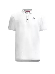 BIDI BADU | Polo de tenis Crew para hombre | Blanco
