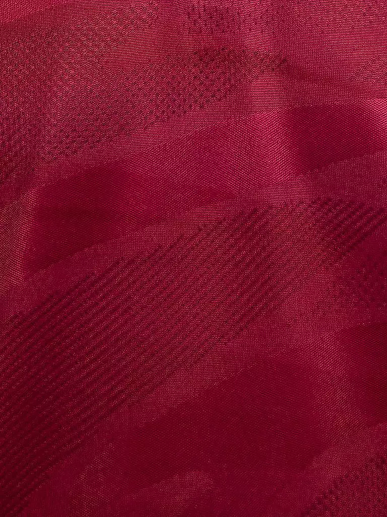 BIDI BADU | Herren Tennispolo Protected Leafs | Rojo oscuro