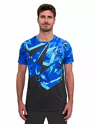 BIDI BADU | Camiseta de tenis para hombre Spike | Azul