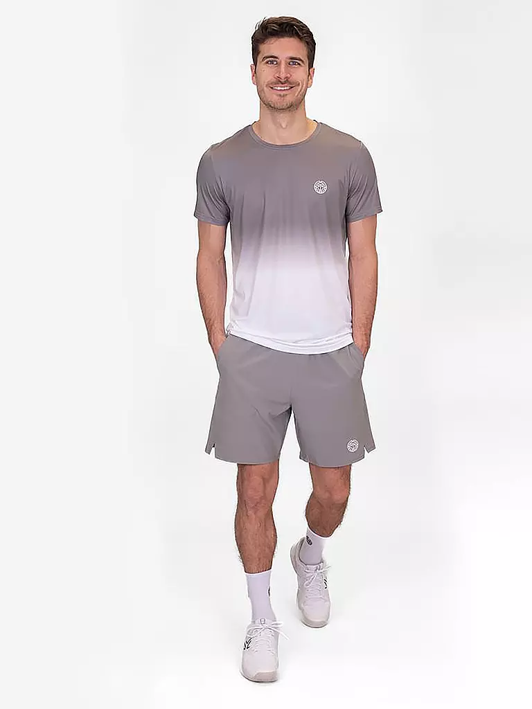 BIDI BADU | Herren Tennisshort Crew  | Gris