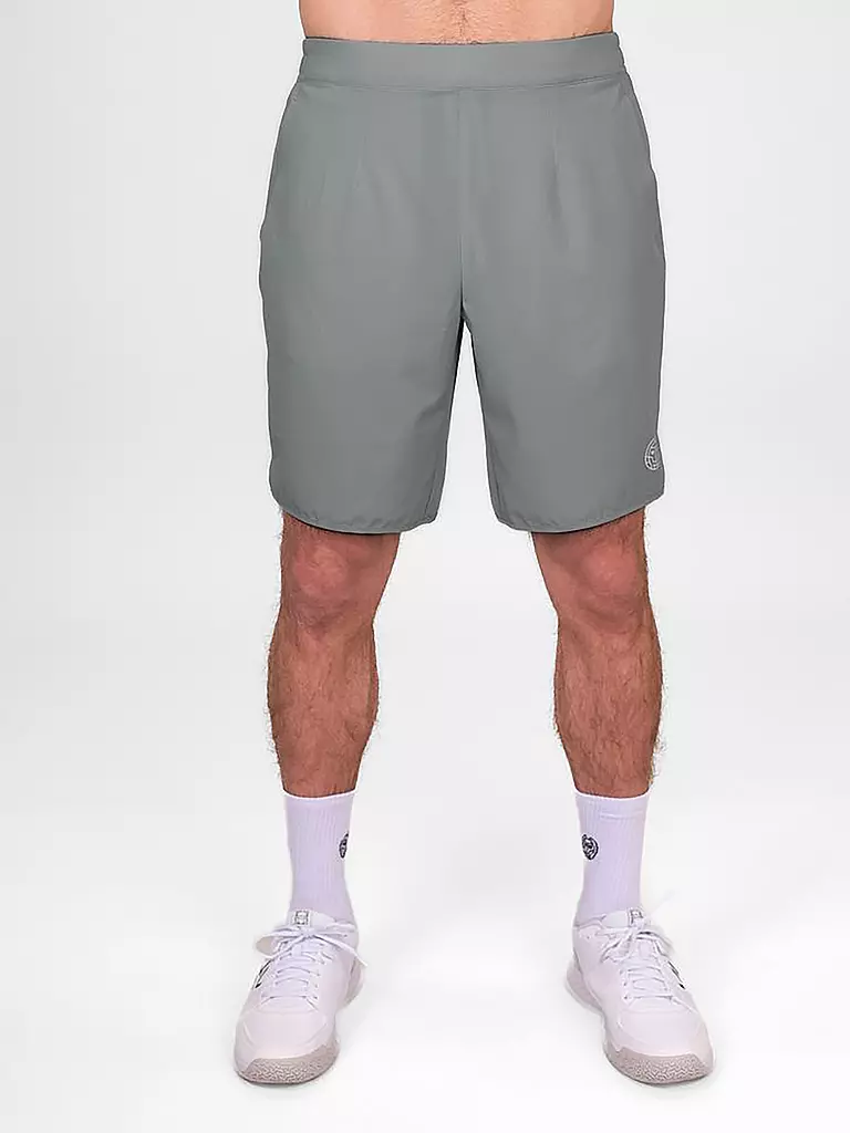 BIDI BADU | Herren Tennisshort Crew  | Gris