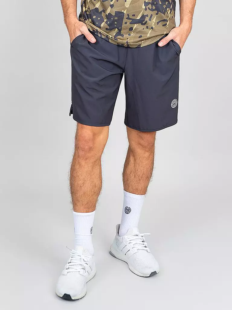 BIDI BADU | Herren Tennisshort Crew Pure Wild 9Inch | Gris
