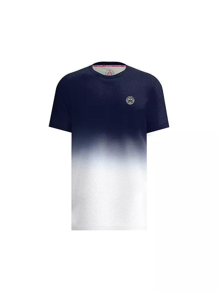 BIDI BADU | Kinder Tennisshirt Crew Gradiant JR | Azul oscuro