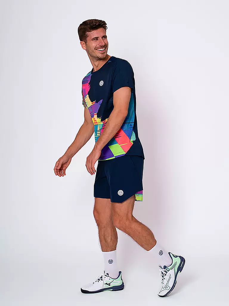 BIDI BADU | Pantalón corto de tenis para hombre Kaleido de 7 pulgadas |