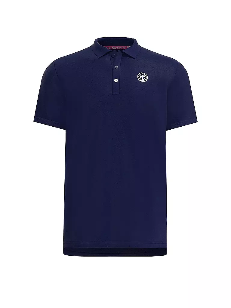 BIDI BADU | Polo de tenis Crew para hombre | Azul oscuro