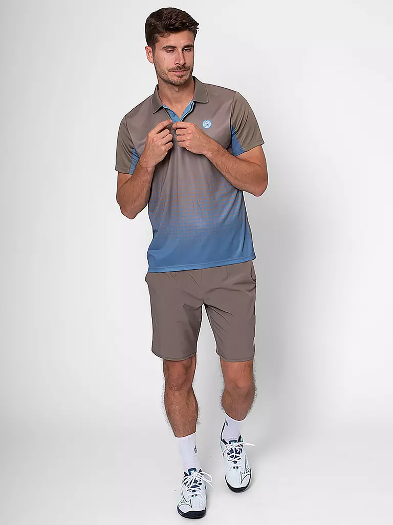 BIDI BADU | Polo de Tenis Spectrum para Hombre | Camel