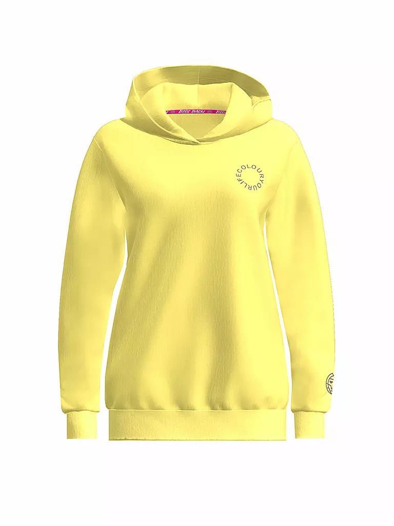 BIDI BADU | Sudadera con capucha de tenis para mujer Spectrum | Amarillo