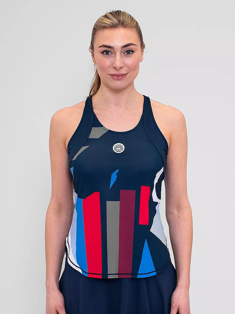 BIDI BADU | Top de Tenis para Mujer New York | Azul oscuro