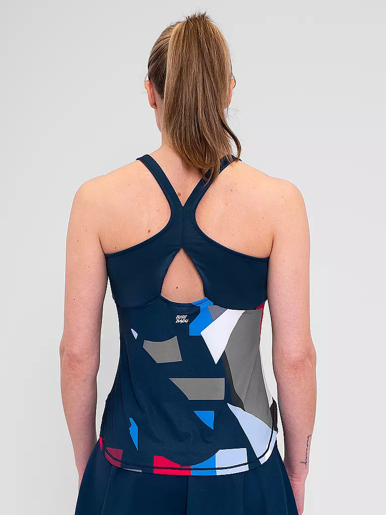 BIDI BADU | Top de Tenis para Mujer New York | Azul oscuro