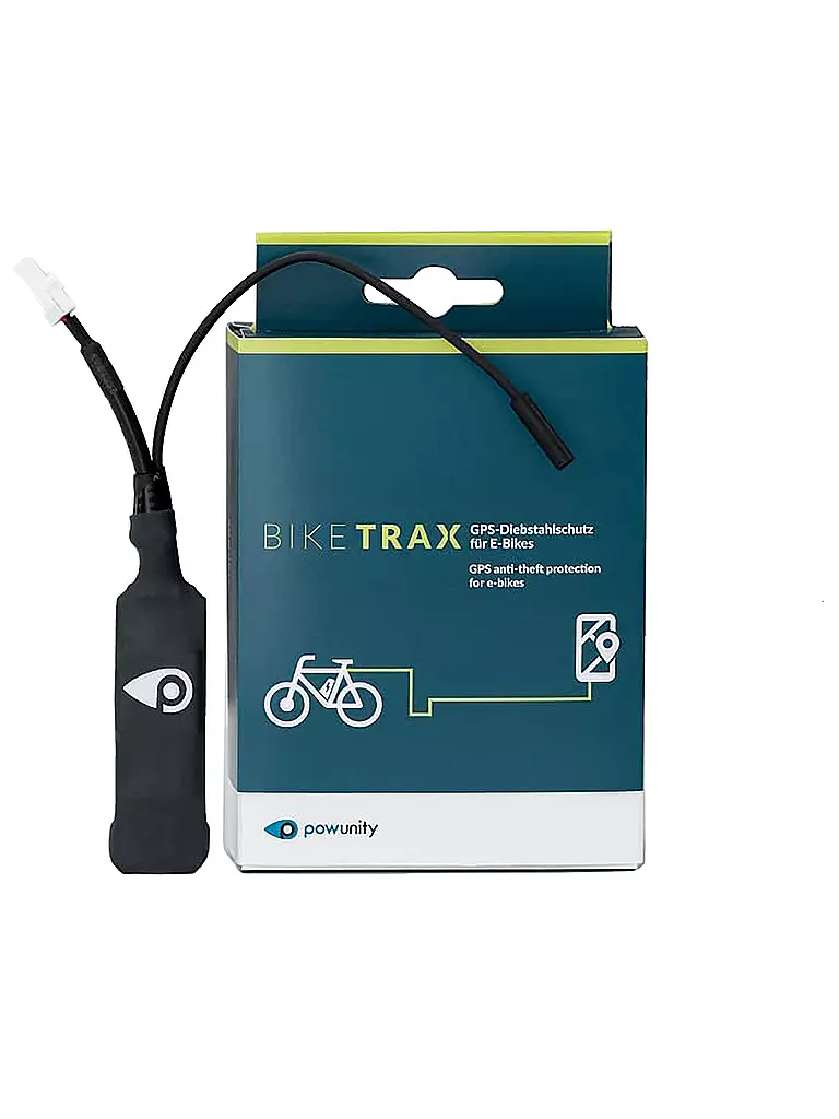 Bike Trax | GPS Tracker Bosch Gen.4 (inteligente) para E-Bikes | Negro