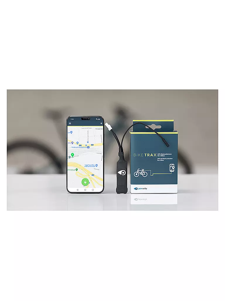 Bike Trax | GPS Tracker Yamaha für E-Bikes | Negro